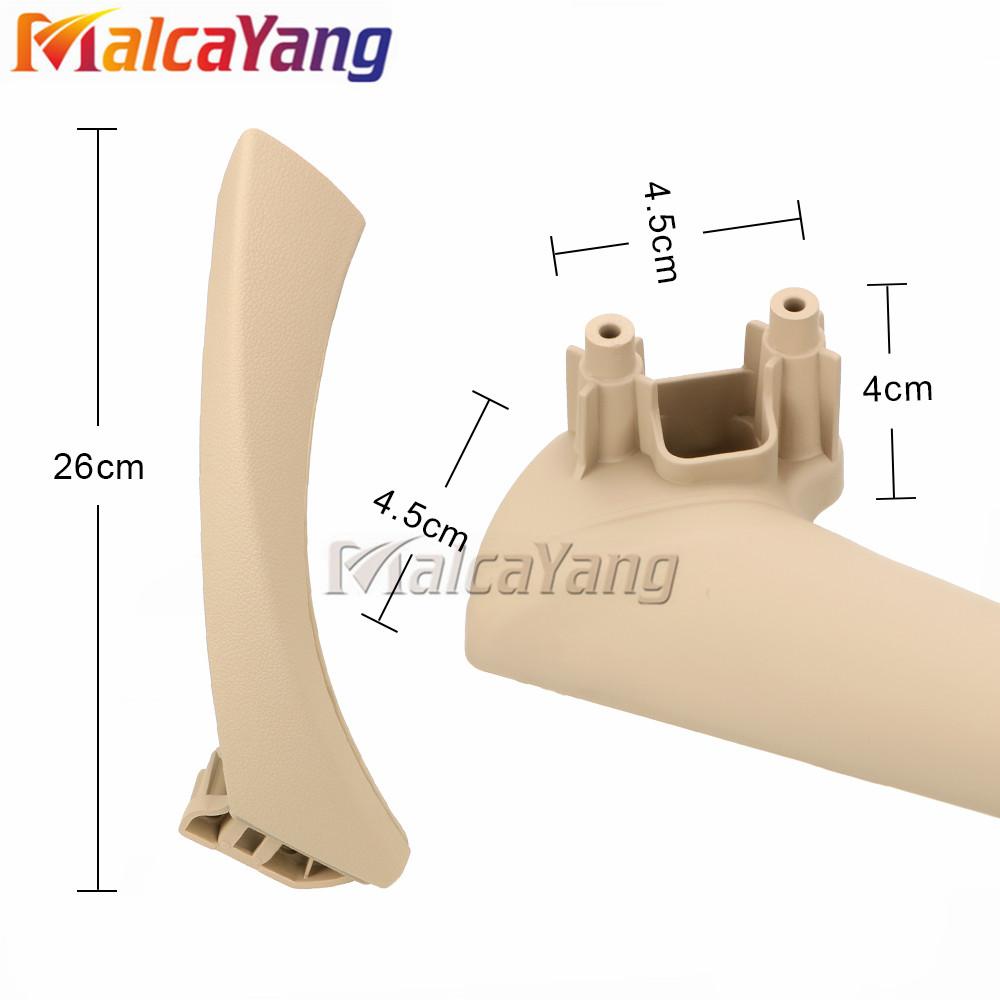 Beige Schwarz Grau Links Rechts Auto Innenraumgriff Innentür Armlehnenverkleidung Ziehverkleidung Abdeckung Für BMW 3er Serie E90 E91 328 330