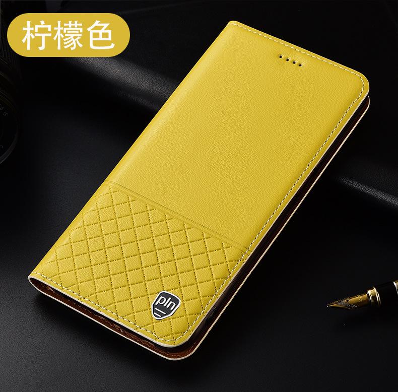 Custodia protettiva in vera pelle a libro serie Xiaomi Redmi Note per Note 13R Pro, Note 12, Note 11SE, Note 10, Note 9