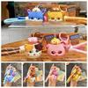 Creative Face Popping Music Keychain Quirky Cute Car Key Ring Fun Doll Bag Pendant  Schoolbags