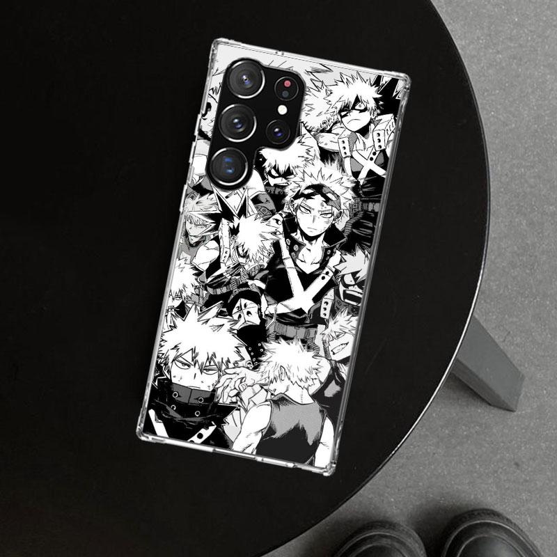 Dakugou Katsuki MHA My Hero Phone Case Cover for Samsung Galaxy S26 S25 Edge S24 S23 Ultra S22 Plus S21 FE S20 + Art Customized