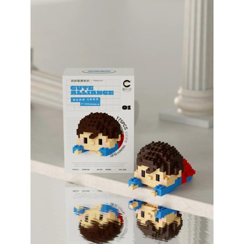 MINISO Cartoon Ornaments Micro Building Blocks Action Figures Nano Blocks Disney Sanrio Kids Toys Christmas Birthdays Gifs