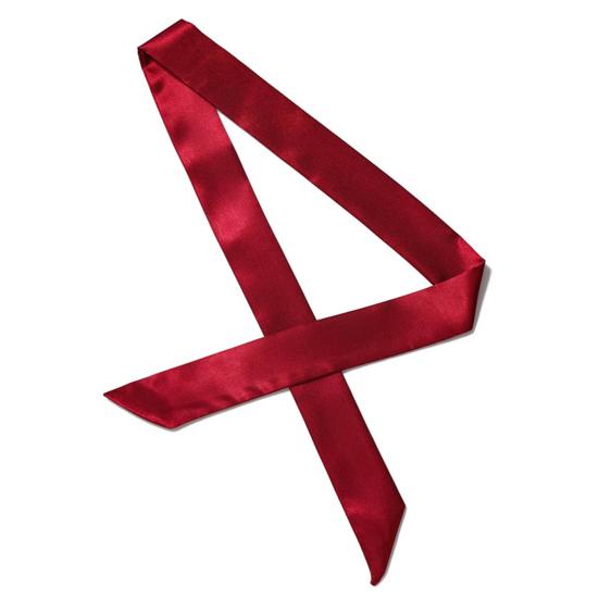

Тонкая мягкая лента для головы, имитация шелкового шарфа, длинная стильная декоративная лента, женская повязка на голову, стример для волос, аксессуар для волос красный
