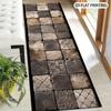 1 szt. Postarzany Patchwork Kamienny Antypoślizgowy Zmywalny Dywanik Dywanik do Przedpokoju, Salonu, Sypialni i Tarasu