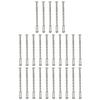 Nickel Plated For M3 Door Handle Screws Set of 25 for Long Lasting Use
