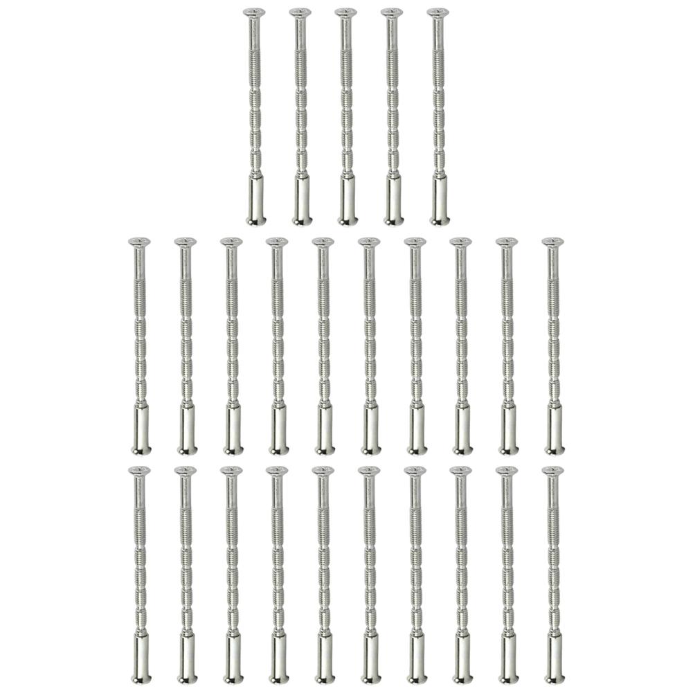 Nickel Plated For M3 Door Handle Screws Set of 25 for Long Lasting Use