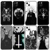 Djävul Satan Mörk Konst Telefonfodral För iPhone 15 14 Plus 11 12 13 16 Pro Max Mini 7 8 X XR XS Max Skydd
