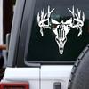 Antler Splicing Skull Decals & Bumper Creative&funny Stickers for Cartoon Fans&lover,high Quality for Car Trucks Motorcycles
