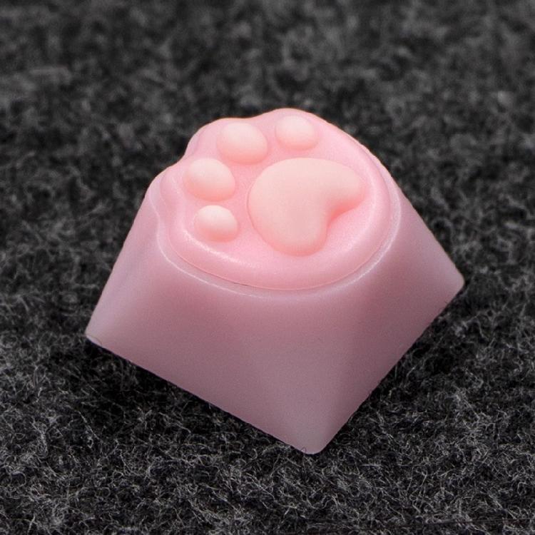 Color Resin Kitten Keycap for Mechanical Keyboards Perfectly Gift for Gamers and Keyboards Customizers