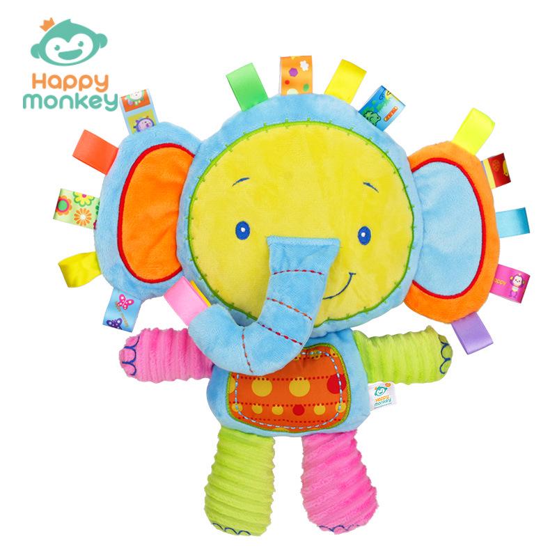 Joyful Monkey King Baby Soothing Plush Doll & Rattle
