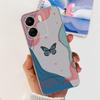 For Xiaomi Poco C65 Case for PocoC65 Silicone Funda Para Capa Coque Soft Phone Cases Back Cover Marble Flower Pattern Shockproof