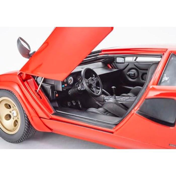 Kyosho Lamborghini Countach LP5000 Quattrovalvole 1/18 Scale Red/Gold Wheels KS08320RBKG