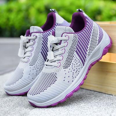 Damenschuhe Frühling Neu Mittleres und älteres Alter Weichsohle Laufschuhe Paar Atmungsaktiv Sportschuhe Geschenke Reiseschuhe