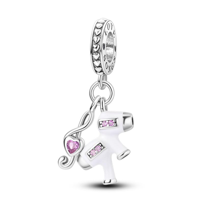 Piano Harp Violin Mike Headset Notescopper Music Series Charms Beads Fit Pan Original Bracelets Diy Fine Jewelry Gifts