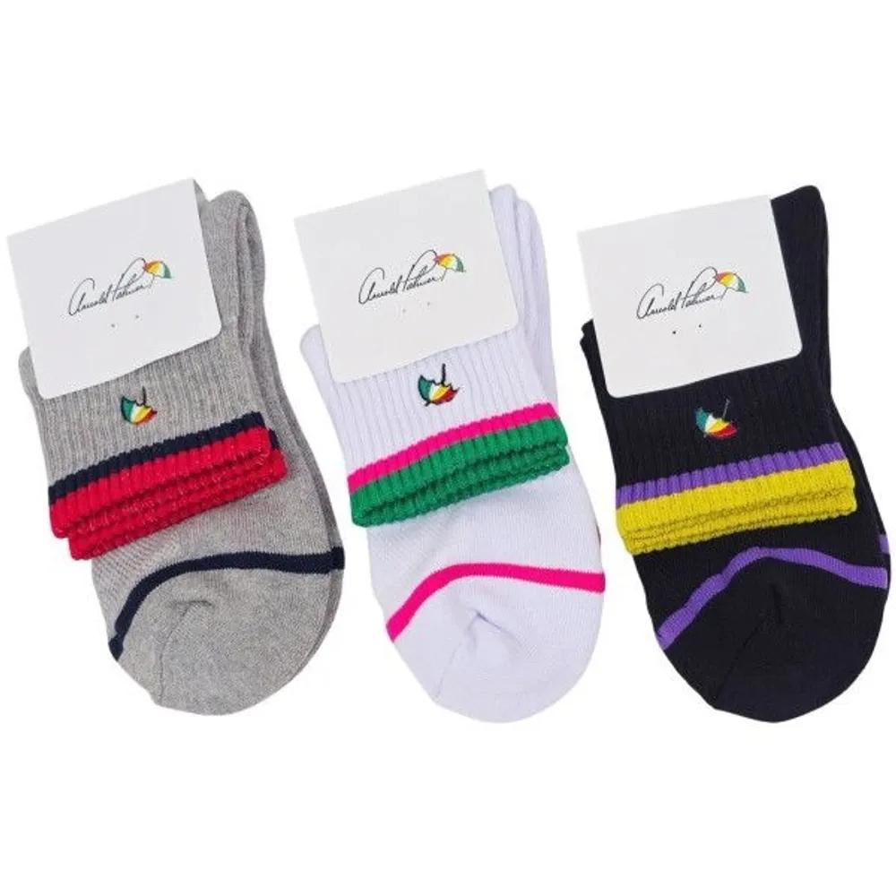Arnold Palmer Double-Cushioned Women's Sports Socks 3 Pairs LSP029