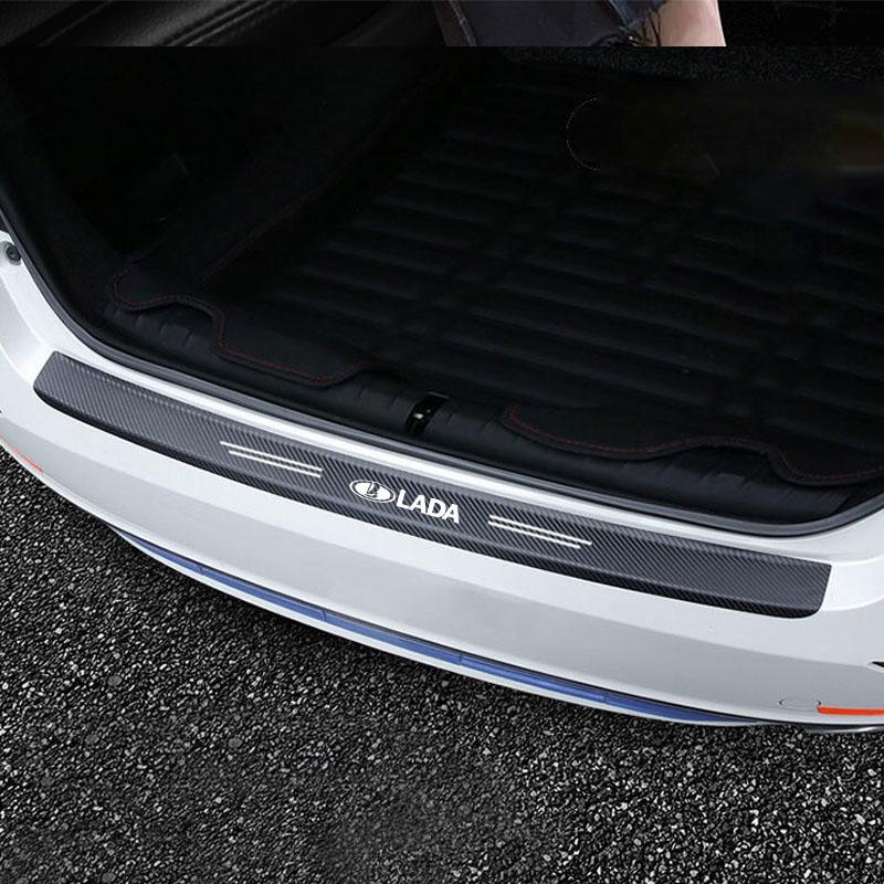 Car Sill Pedal Rear Bumper Protection Stickers for Lada Vesta Granta Kalina Priora Niva Samara Vesta Largus Xray Car Accessories
