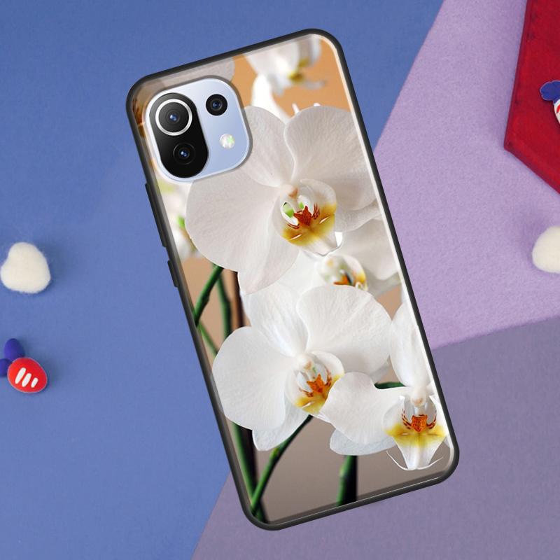 Orchid Flowers Colorful Cover For Xiaomi 14 Ultra 13 11T 12T 13T 14T Pro POCO X6 X7 Pro X3 X5 F3 F5 F6 M6 Pro Case