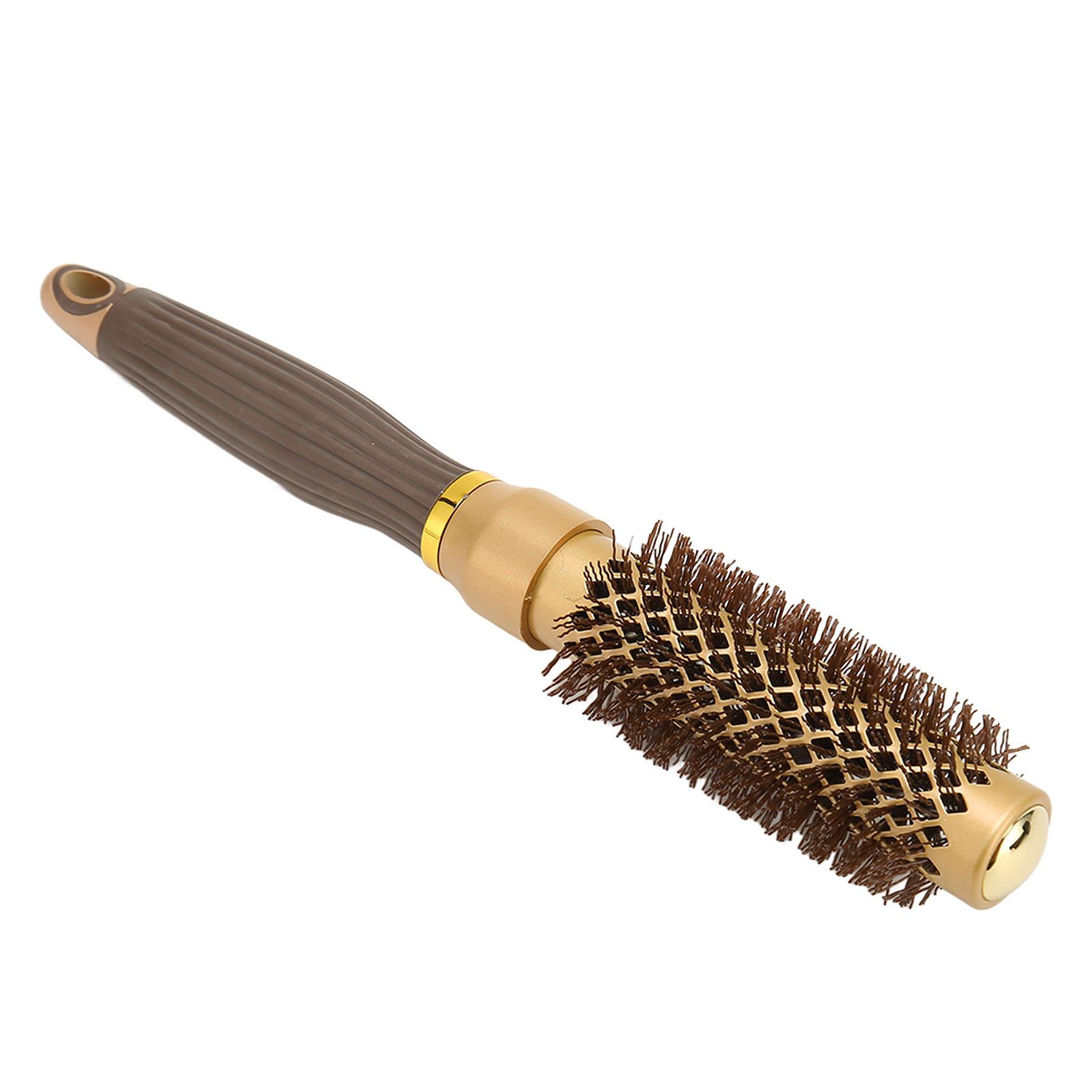

Round Hair Brush Fast Drying Prevent Static Negative Ion Round Blow Dryer Brush with Aluminum Handle for Salon and Home