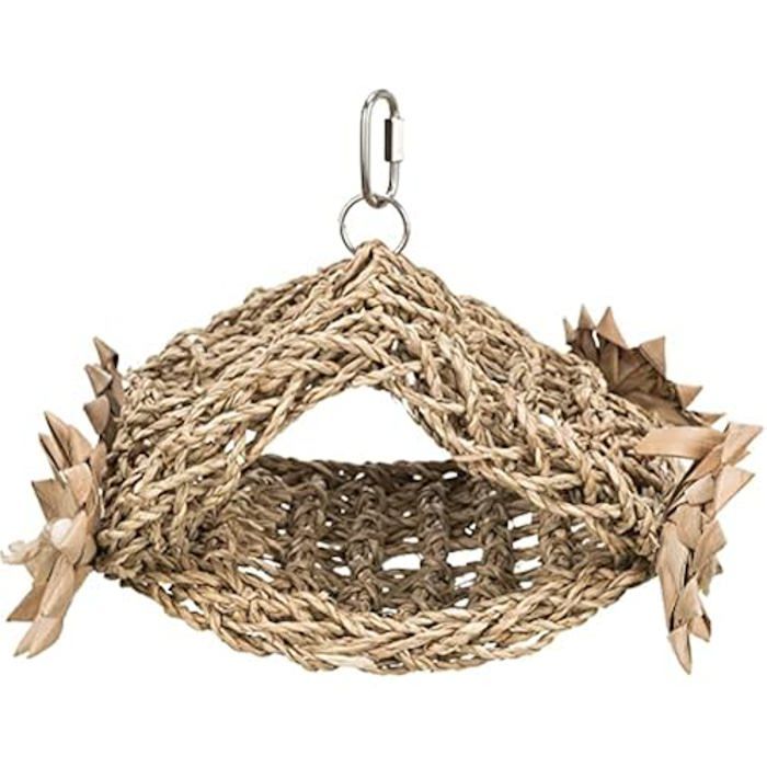 Tente À Suspendre - TRIXIE - 58724 - Algues - 19 × 22 Cm - Pour Rongeurs