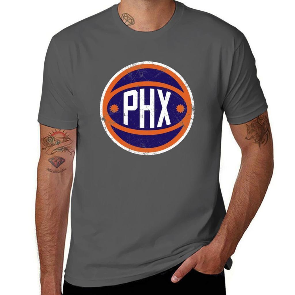 Phoenix Retro Ball - Purple T-shirt Men T Shirt Cotton 100% T Shirts For Man Graphic Funny T Shirts For Man Pack White T-shirt