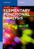 Kniha Elementary Functional Analysis