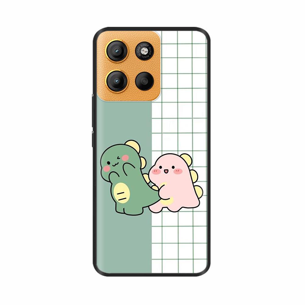 

For Motorola G15 Case Cute Phone Case Funny Back Cover For Moto G15 Power Camera Protection Soft Original Liquid Silicone Cases For Moto G15 Power