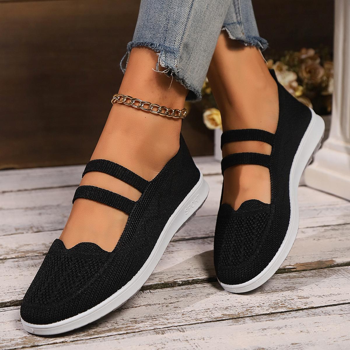 Модные летние новые стильные сетчатые дышащие повседневные кроссовки для бега на плоской — фото 8