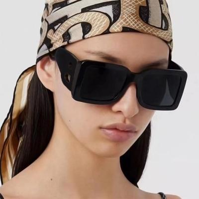New Fashion Oversized The Letter B Square Luxury Trend Sunglasses Women Men Retro Rectangle Sunglasses
