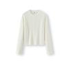 Semir Damen Winter Zopfmuster Rundhals Lockerer Pullover