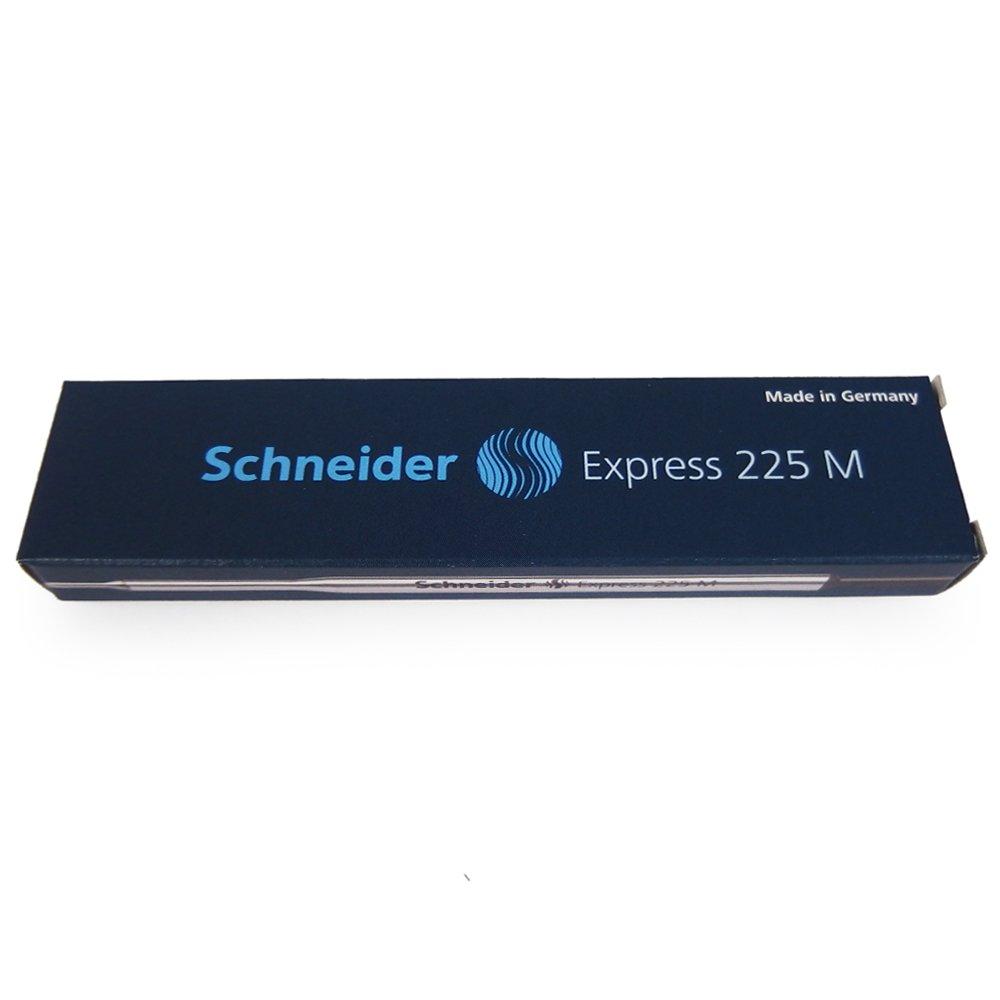 Schneider Express 225M Ballpoint Pen Medium 1 Box Refills, Nib, (Black (7011-10))