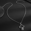 Halloween Skull Necklace Gothic Dark Skeleton Pendant Collarbone Chain Men Women Necklaces Jewelry Accessory Gifts