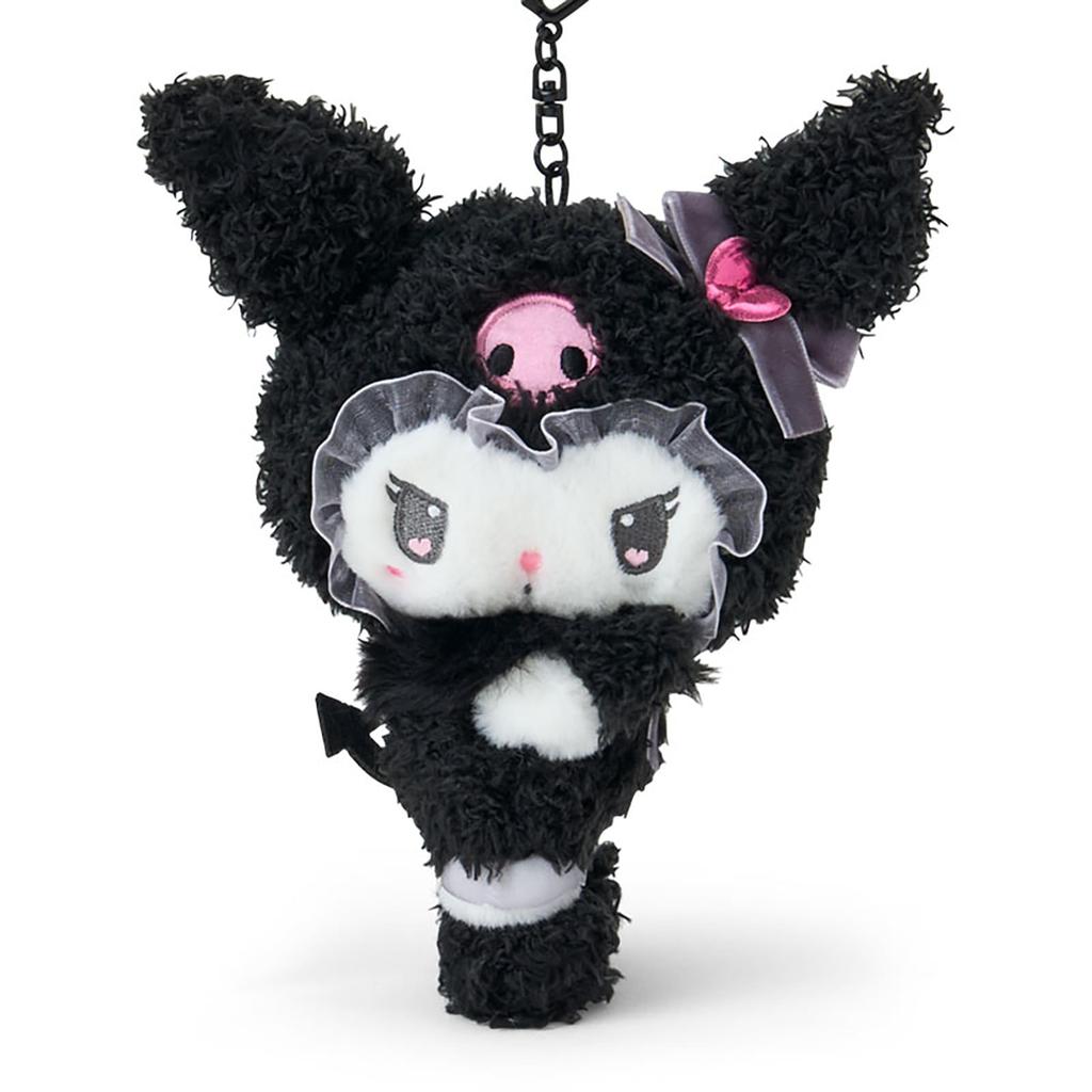 Sanrio Mascot Holder Saroumi Polyester and Ages 6 and 827088 (Mellow Usa) Kuromi, Steel, Up,