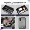 Center Console Storage Tray for 2025 Nissan Kicks Accessories Center Console Organizer Armrest Box Storage Interior Accessories