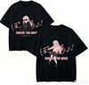 Bocchi The Rock Anime Liebhaber T-Shirt Harajuku Baumwolle Neues Modell High Street Retro Mode Übergroß Unisex Heißes Produkt Weiches Geschenk