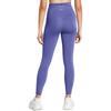 Under Armour Solid Color Reflective Slim Fit Drawstring High Waist Nine-Point Sports Pants Women pants Carbon-Blue 1383367-561