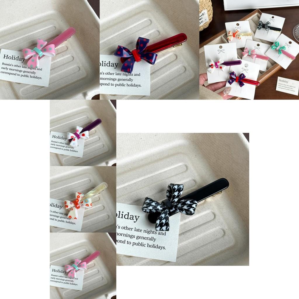 Modern And Cute Polka Dot Bow Hair Accessories Perfect For Womens Everyday Use