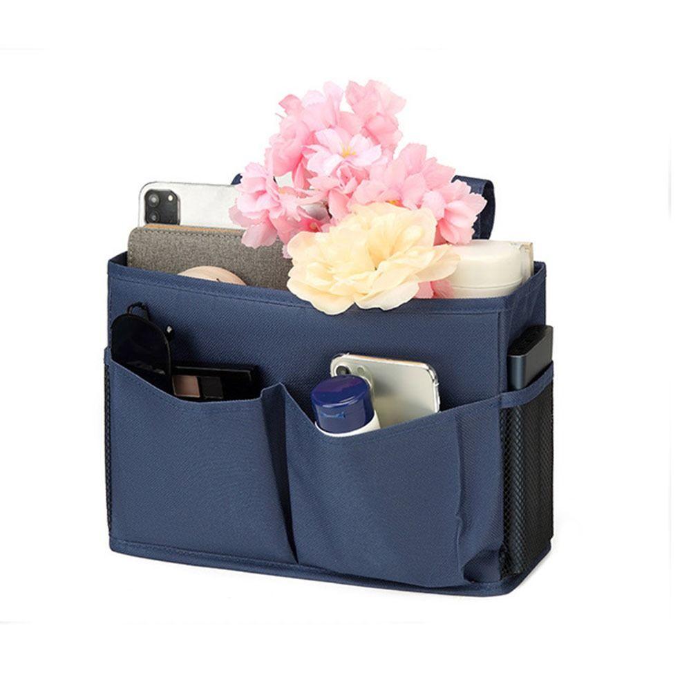 Reusable Sofa Side Pouch Bag Removable Bed Hanging Pouch  Dormitory Bedside