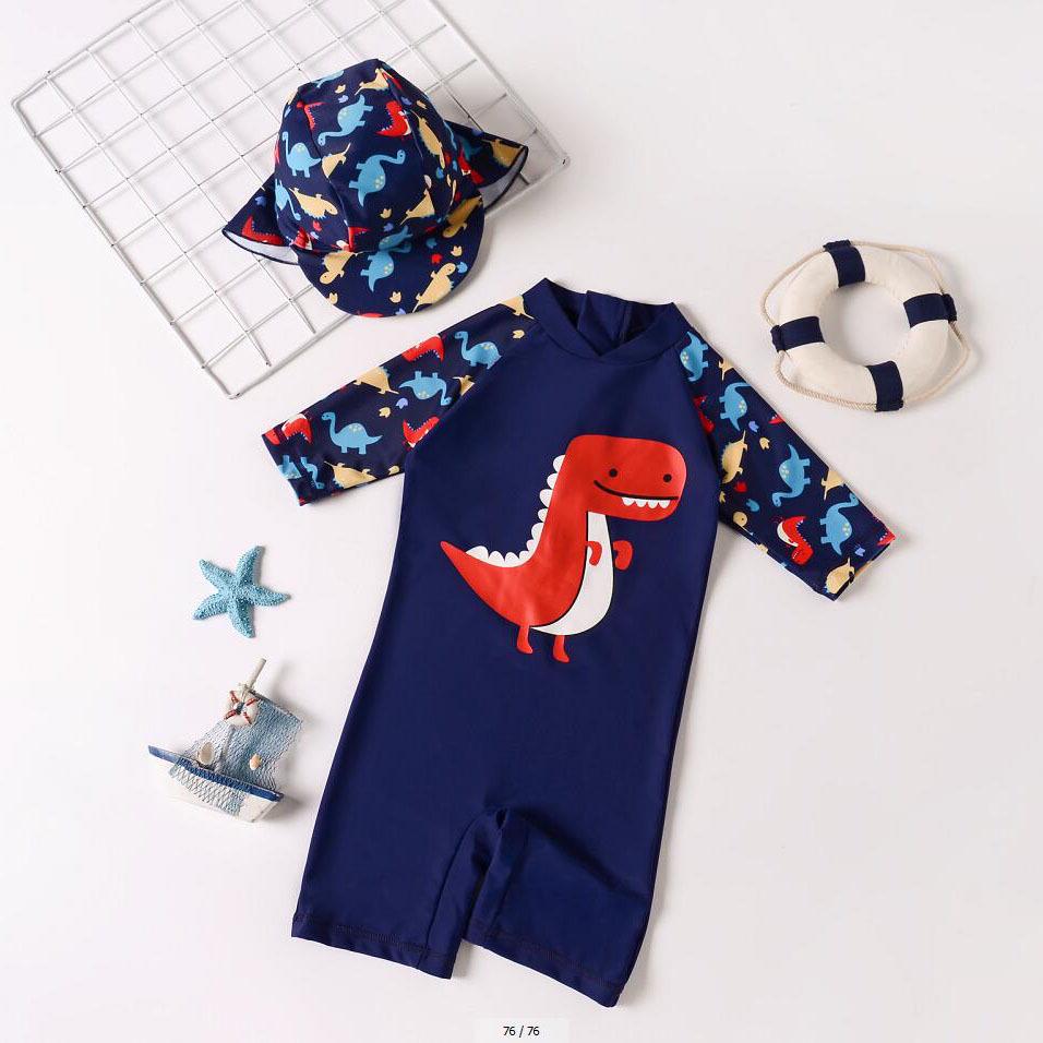 

Милый детский слитный купальник с принтом, быстросохнущий 5T (Height 92-100cm)