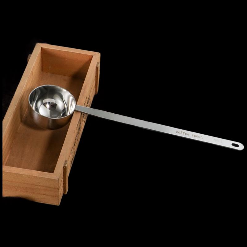 Stainless Steel Long-Handled Coffee Measuring Spoon Set