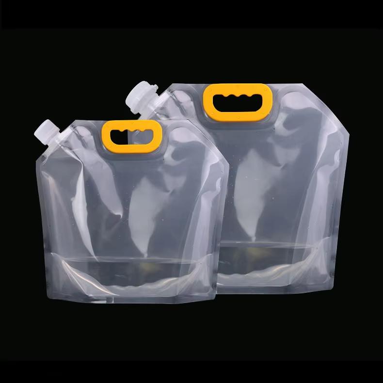 5L Portable Water Bag Folding Bucket Storage Water Container Jug Bottle Pouch Outdoor Sports Travel Camping Supplies with Handle