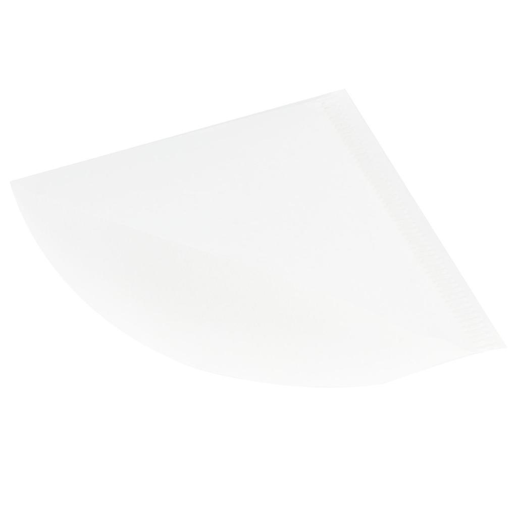 100Pcs White Fan‑Shaped Disposable Coffee Filter Paper Accessory for   Drip Coffee Filter