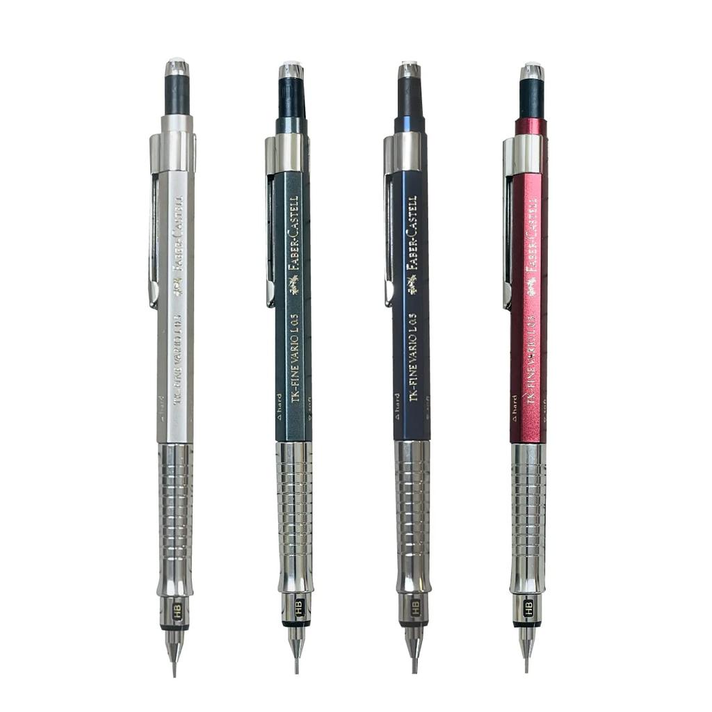 Faber-Castell TK-FINE Vario L Mechanical Pencil, 0.5mm, Graphite