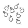 Devotional Finger Rings Rosaries 30Pcs Silver Metal Crucifix Rings For Spiritual Practices & Favor Christian Gift