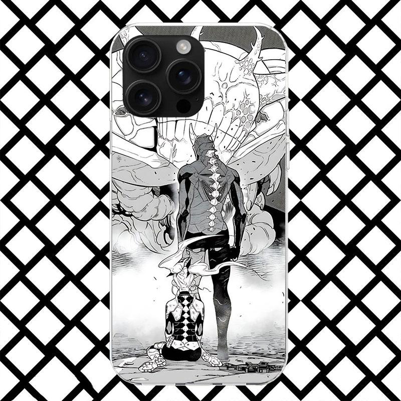 

Кайдзю Нет. 8 Аниме чехол для телефона для iPhone 17 Air 16 16E 15 14 Plus 13 Mini 12 11 Pro Max 7 8 + SE 2020 Мягкий чехол Fundas 17 Air 16 iPhone 17 Pro