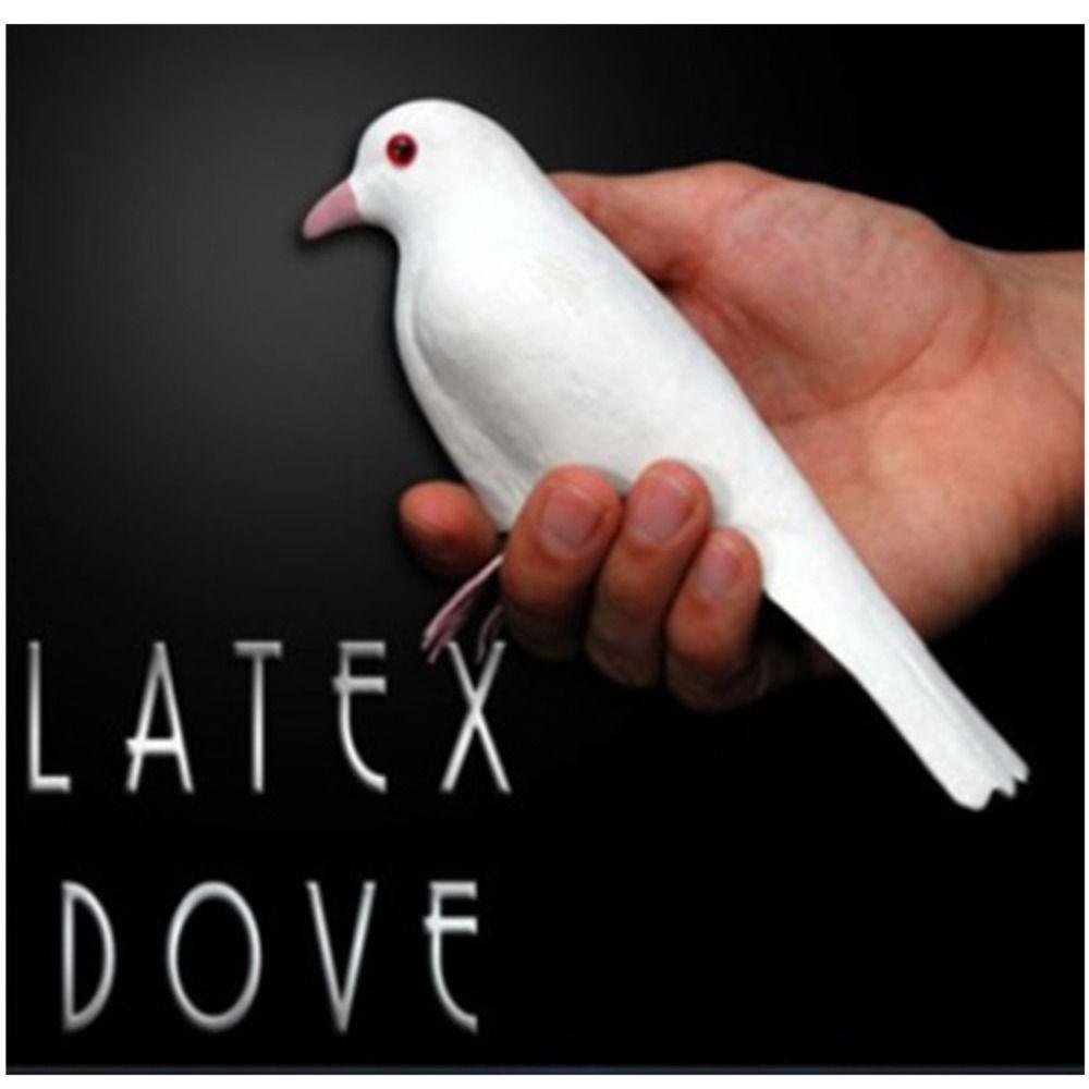 Close-Up Latex Dove Magic Tricks Mentalism  Super Latex Dove   Children Toys