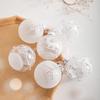 European & American Style Silver Christmas Ball Ornaments - Festive Tree Decorations