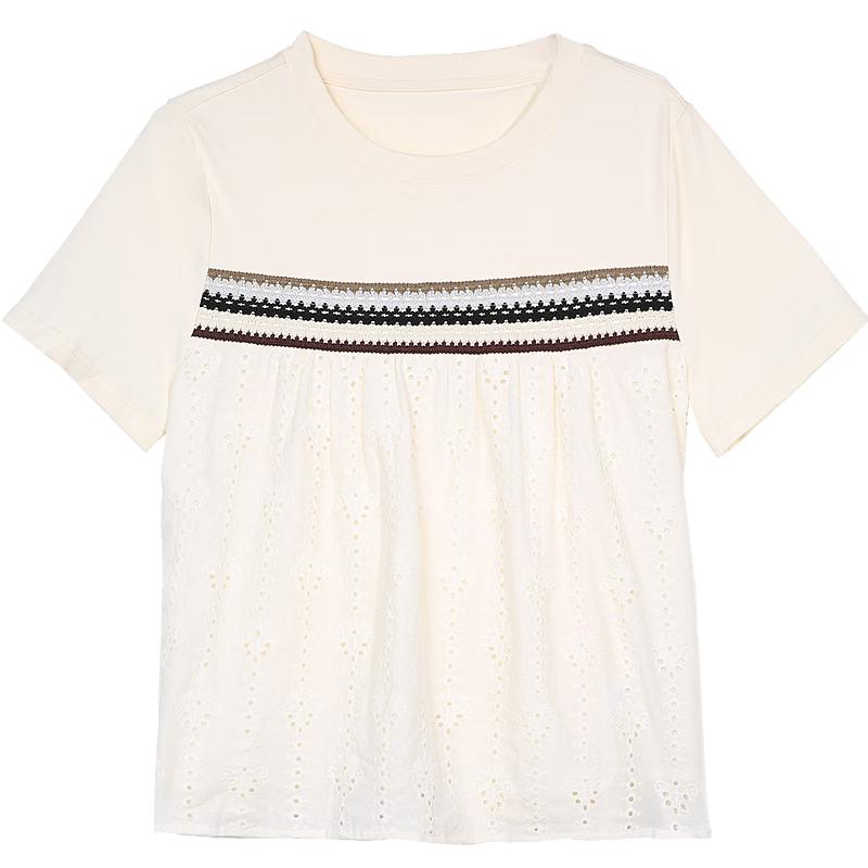 

Betu Women s Embroidered Short Sleeve T-Shirt M