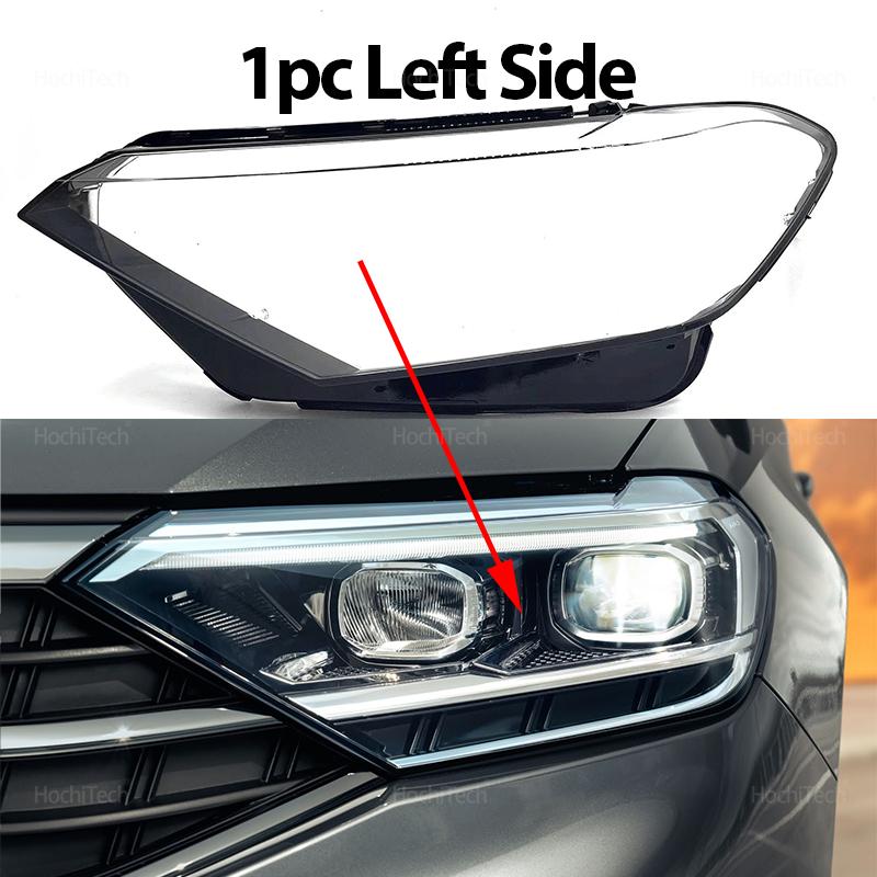 For Volkswagen Polo MK6 AW BZ - Russian Version Headlight Cover Car Headlamp Lens Glass Front Lamp Shade Auto Shell