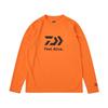Daiwa Clean Ocean Long Sleeve Shirt DE-8025 Light Orange XL