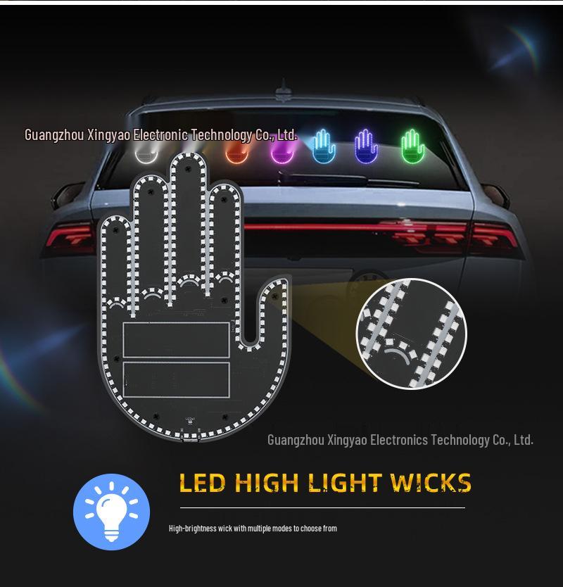 Phantom 7 Multi-Mode Dynamic Gesture Rear Window Warning Light