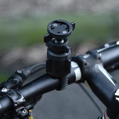 Gps Bike Mount Adjustable Strap Speedometer Stem Base Front Bike Mount For Handlebars Road Folding Electric Stopwatches Sports